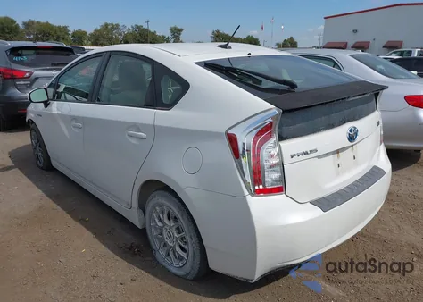 2012 Toyota Prius Three из США, поврежденный, VIN JTDKN3DU1C5523902